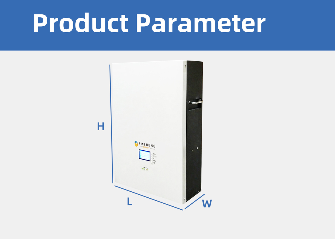 핑싱 철소화물 배터리 10kwh 벽에 장착된 배터리 라이프포4 48V 51.2V 리?? 이온 태양 전지 200ah