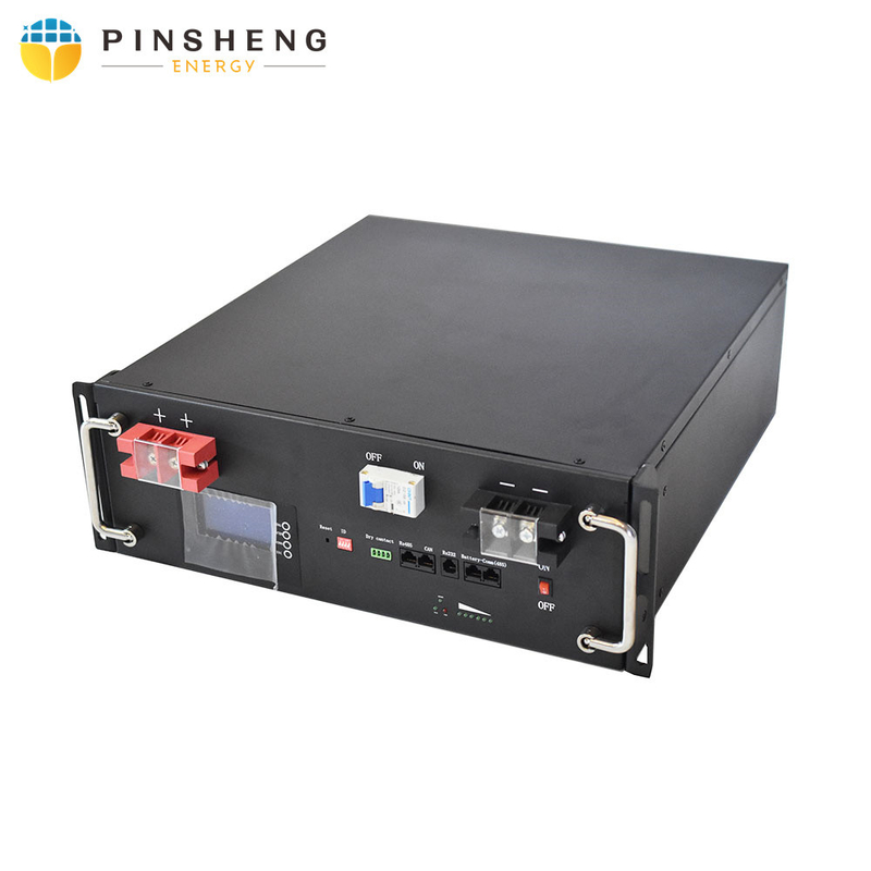 스마트 BMS 51.2V DC LifePO4 배터리 셀 하이브리드 인버터와 함께 깊은 사이클 수명