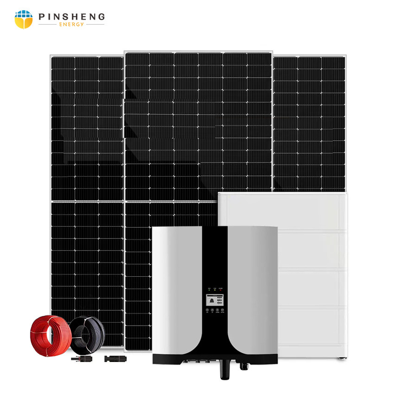 PINSHENG 12000BTU 18000BTU 24000BTU 가정용 가온 및 냉각용 태양광 에너지 하이브리드 AC/DC 에어컨