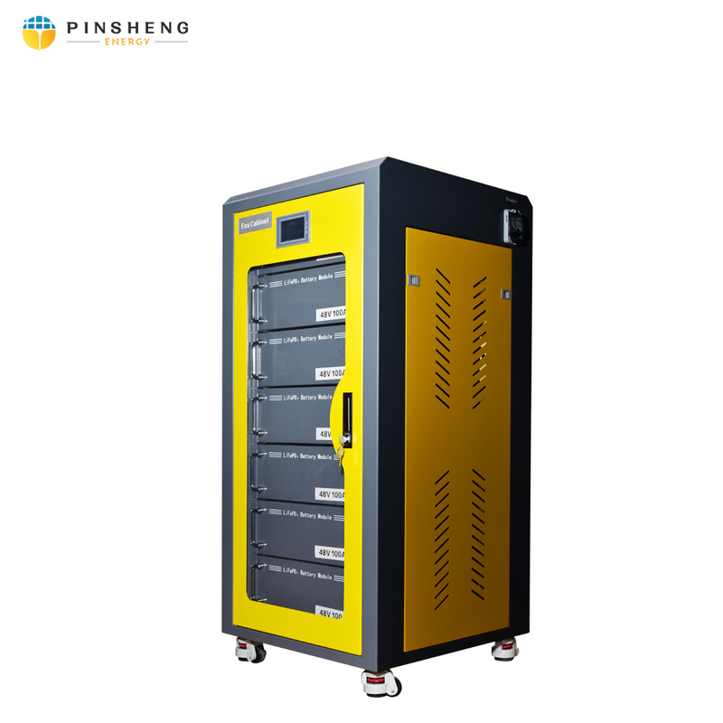 PINSHENG 50kW 100kW 100kWh 하이브리드 그리드 시스템용 에너지 저장 컨테이너 배터리 캐비닛
