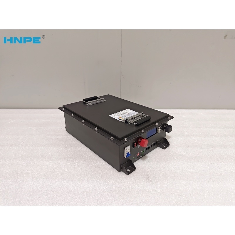 HNPE CE 고품질 LiFePO4 리튬 배터리 25.6V 100AH 랙 마운트형 태양 에너지 저장 배터리, 0-55°C 작동 온도