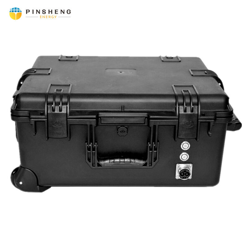 PINSHENG 휴대용 태양광 발전소 5000W 3000W 2000W 1000W 600W 110V 120V 220V AC 출력 가정용 발전기, LiFePO4 배터리 포함