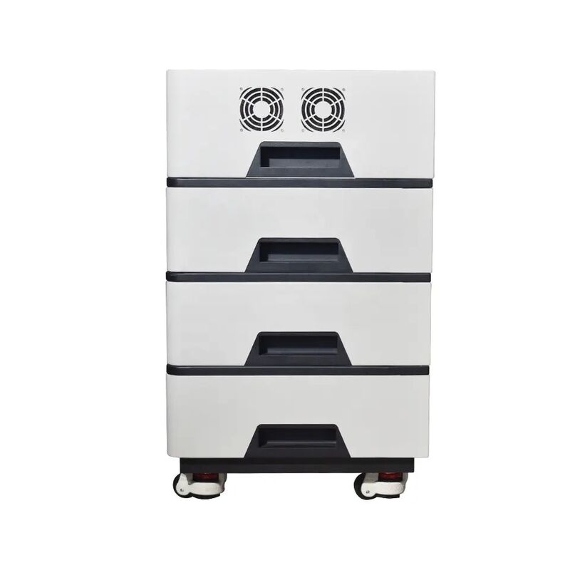 Pinsheng 2023 51.2v LiFePO4 리튬 배터리 500V 200kwh 100kwh 스택형 에너지 저장 시스템