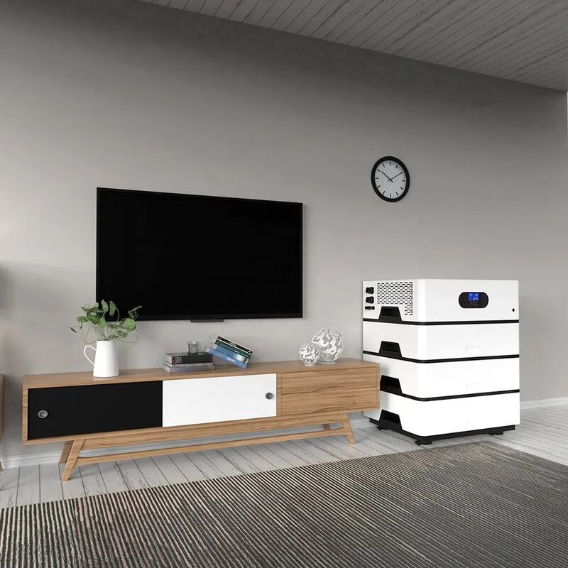 Pinsheng 2023 51.2v LiFePO4 리튬 배터리 500V 200kwh 100kwh 스택형 에너지 저장 시스템