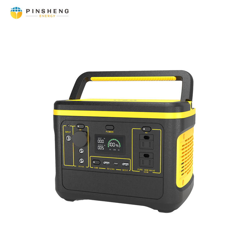 PINSHENG 핫 세일 864wh/1000w 리튬 이온 충전식 배터리 중국 태양광 발전기 캠핑용 휴대용 발전소