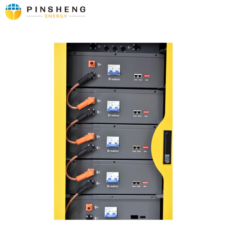 고전압 ESS 캐비닛 480V 100Ah 리?? 태양 전지 장수 및 안전