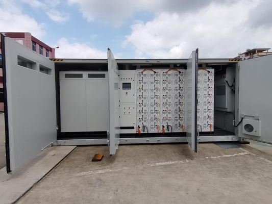 태양 에너지 하이브리드 인버터와 핀성 500KW 1MW Lifepo4 건전지 팩 Ess 20 gp 컨테이너